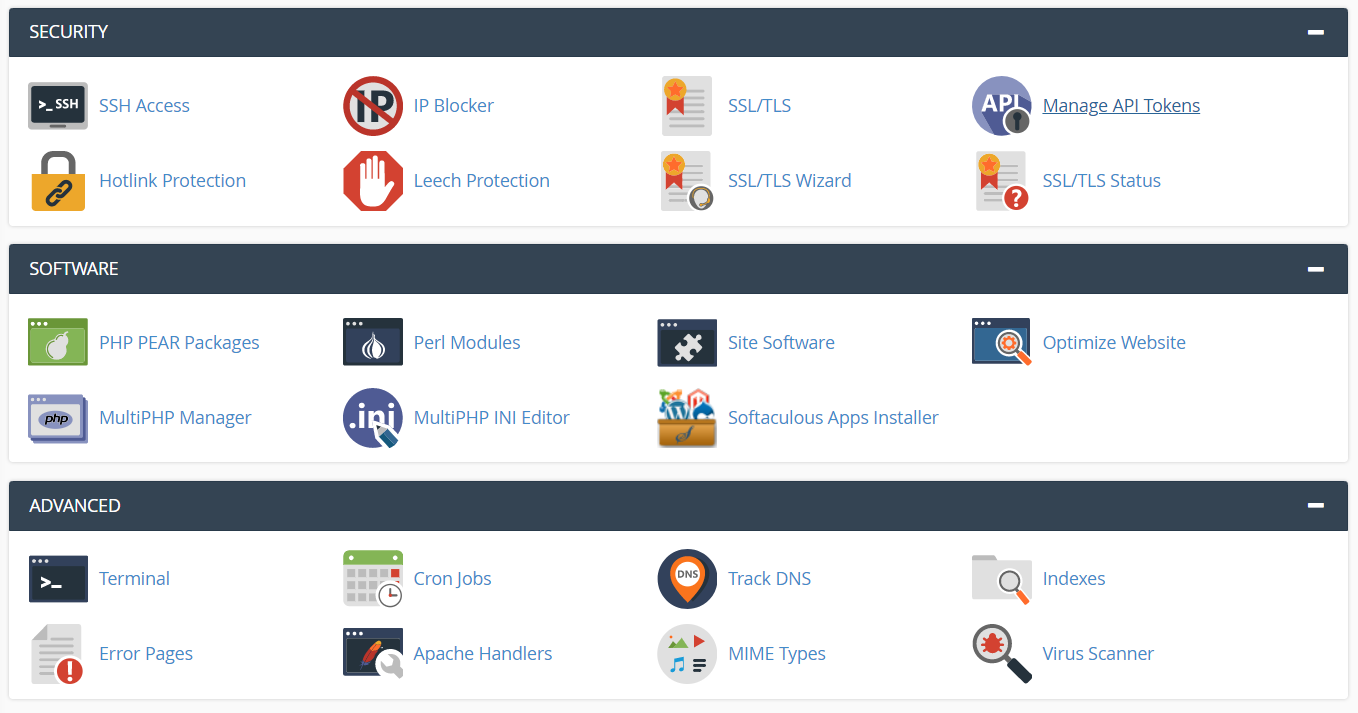 multiphp manager cpanel