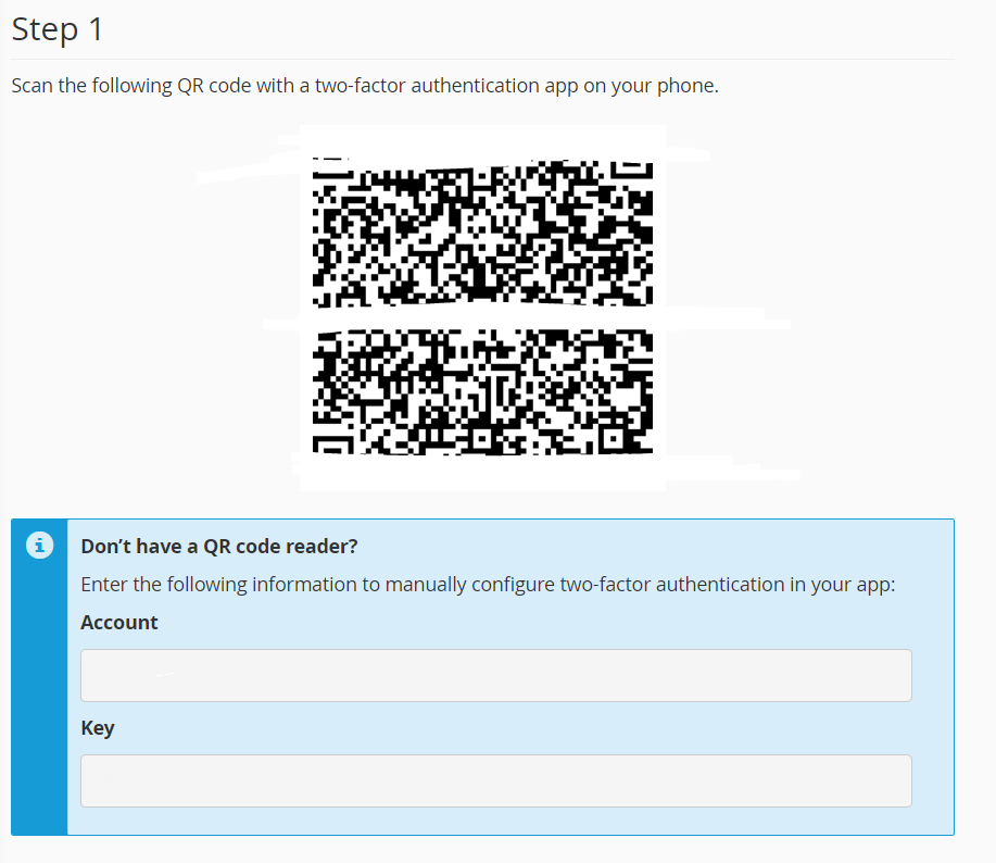 scan qr code google authenticator
